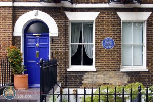 Blue plaque property in London